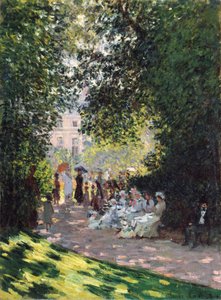 Parc Monceau tekijältä Claude Monet