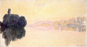 Seine Port-Villezissä, 1894. tekijältä Claude Monet