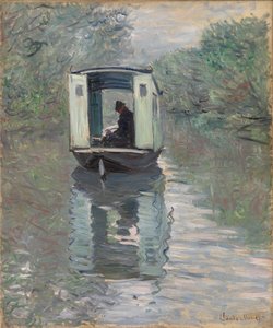 Studio-vene (Le Bateau-atelier) tekijältä Claude Monet