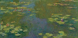 Waterlily Pond; Lummelampi, 1919 tekijältä Claude Monet