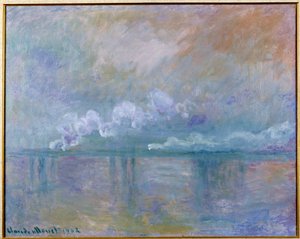Näkymä Charing Cross -sillalle Lontoossa tekijältä Claude Monet