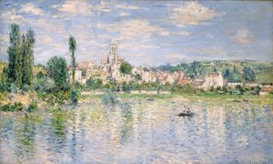 Vétheuil kesällä tekijältä Claude Monet