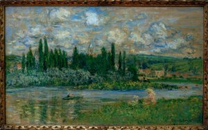 Vue de Vetheuil (Ansicht von Vetheuil sur Seine) tekijältä Claude Monet