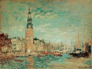 Näkymä Montalban Towerista, Amsterdam tekijältä Claude Monet