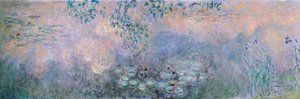Vesililjat (lumpeen lampi iiristen kanssa) tekijältä Claude Monet