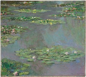 Vesililjat, 1905 tekijältä Claude Monet