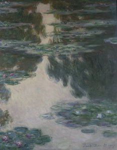 Vesililjat, 1907 tekijältä Claude Monet