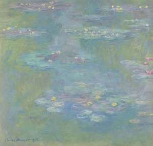 Vesi liljat; Nympheas, 1908 tekijältä Claude Monet