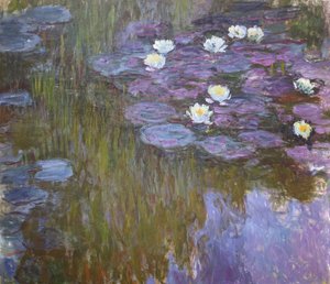 Vesililjat tekijältä Claude Monet