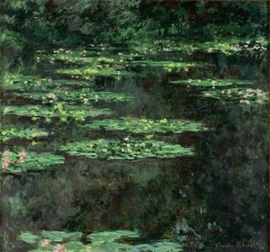 Vesililjat tekijältä Claude Monet