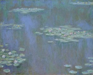 Vesililjat, 1905 tekijältä Claude Monet