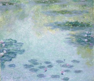 Vesililjat, 1906 tekijältä Claude Monet