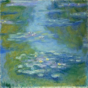 Lummet, 1907 tekijältä Claude Monet