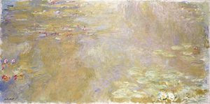 Lummelampi, n. 1917-1919 tekijältä Claude Monet