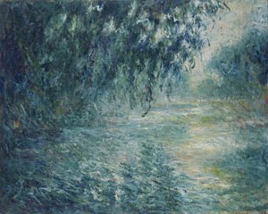 Aamu Seine-joen rannalla tekijältä Claude Monet