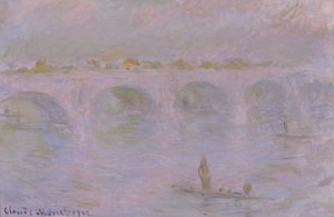 Waterloo-silta, Lontoo tekijältä Claude Monet