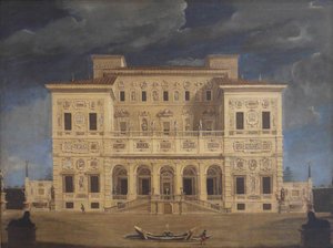 Villa Borghese, Rooma, 1600-luvun puoliväli. tekijältä Claude Nattiez