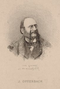 Jacques Offenbachin muotokuva 1819-1880, 1870.