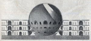 Poikkileikkaus Claude Nicolas Ledoux