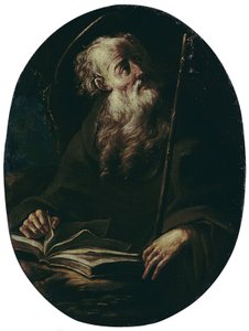 Pyhä Jaakob Suurempi, noin 1622 (öljy kankaalle). tekijältä Claude Vignon