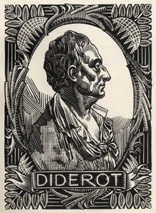 Denis Diderot (kaiverrus) tekijältä Clement Serveau