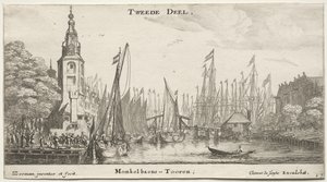 Erilaisia ​​laivoja ja Amsterdamin näkymiä (Verscheÿde Ships ja Gesichten van Amstelredam), osa II