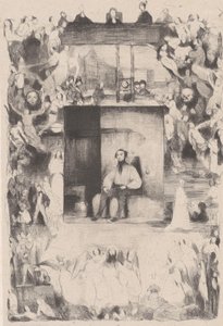 Tuomitun viimeinen päivä, 1833. tekijältä Célestin Nanteuil