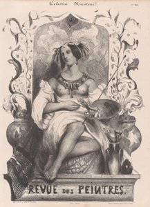 Revue de Peintresin nimilehti, 1835. tekijältä Célestin Nanteuil