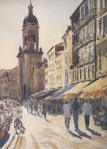 La Rochelle - Porte de la Grosse Horloge (Porte de la Grosse Horloge) tekijältä Clive Wilson