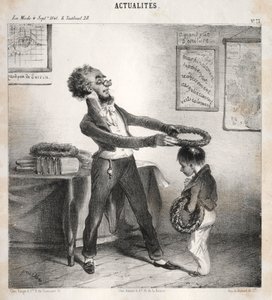 Tosiasiat: Palkintojen jako, 1841. tekijältä Clémente Pruche