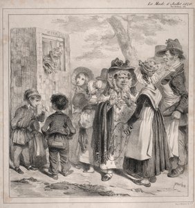 Näetkö rakkaani! nämä nuket leikkivät poliisit ohjaamaan..., 1840.