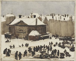 kaupungin aukio tekijältä Coen Metzelaar