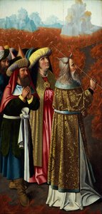 Mooses jakaa Punaisenmeren vedet Colijn de Coterin (1480-noin 1525) ansioksi.