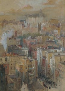 Näkymä New York Cityyn, noin 1910