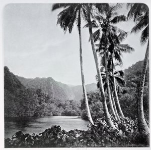 Hitiaa Lake, Tahitista, julkaistu Lontoossa, 1882