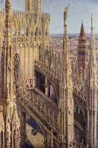 Duomon siipi ja St Gottardon torni, Milano