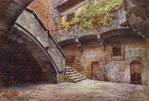 Palazzo Farnesen sisäpiha, Viterbo