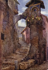 Pietra Spregatan madonna, Subiaco
