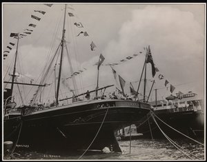 S.S. "Umbria" telakassa, n. 1897 (m/v valokuva)