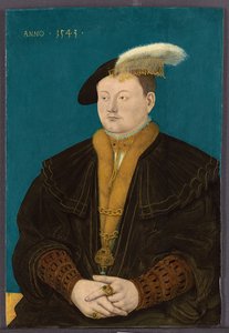 Friedrich Magnus I von Solms-Laubachin muotokuva, 1543