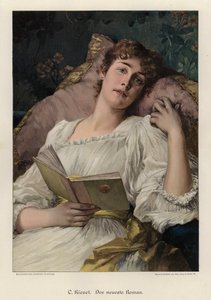Uusin romaani (värillinen kaiverrus)