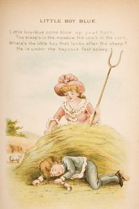 Little Boy Blue, julkaisusta "Old Mother Goose