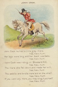 Lastenlaulu: John Cook (chromolitho) tekijältä Constance Haslewood