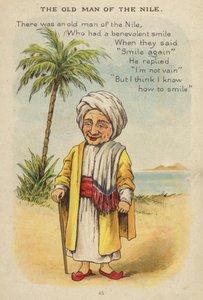 Lastenlaulu: Niilin vanha mies (chromolitho)