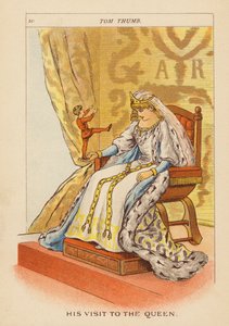 Tom Thumb (värillinen litografia) tekijältä Constance Haslewood