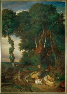 Metsurimiehet tekijältä Constant-Emile Troyon