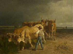 Härän kyntö, 1860