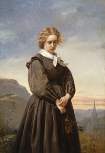 Rakkauden melankolia, 1866. tekijältä Constant Mayer