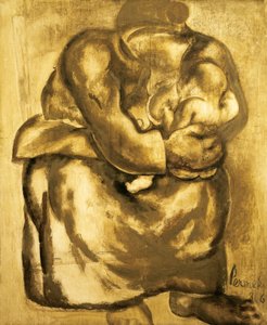 Belgia, Jabbeke, Äitiys tekijältä Constant Permeke