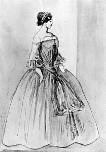 Naisen muotokuva, 1800-luku, 1930